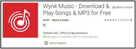 wync music - download mp3 songs free