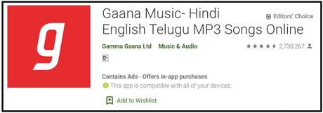 gaana music