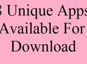 Unique Apps Available Download