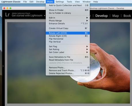 How to Rotate Image in Lightroom