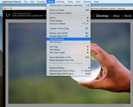 How to Flip Image in Lightroom