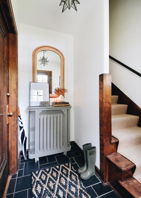 Modern Tudor Foyer Reveal