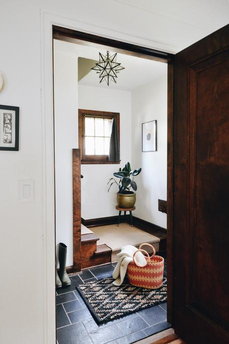 Modern Tudor Foyer Reveal