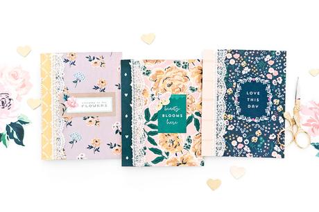 Maggie Holmes Design Team : Cards to Notebook