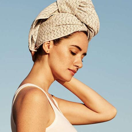 Use a Towel to Twist Your Wet Hair