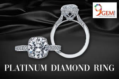 Platinum diamond jewellery