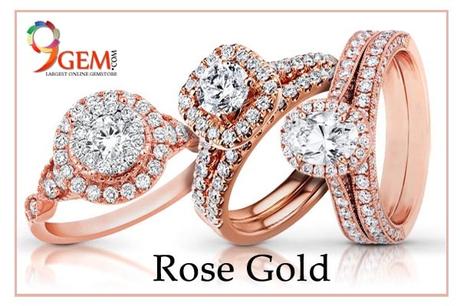 rose Gold diamond jewellery