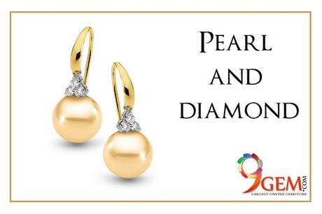Pearl and diamond Jewellery