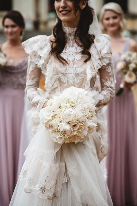 Jewish fairytale styled shoot in purple hues at the Chateau Challain