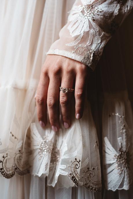 Jewish fairytale styled shoot in purple hues at the Chateau Challain