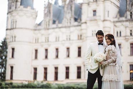 Jewish fairytale styled shoot in purple hues at the Chateau Challain