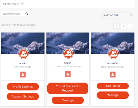 BuddyPress Powered Intranet Website BuddyPress Powered Intranet Website