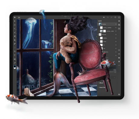 Adobe Photoshop now available for Apple iPad