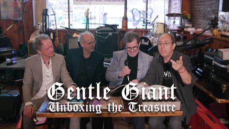 Gentle Giant Members Reunite To Unbox Unburied Treasure Limited Edition 30-Disc Box Set