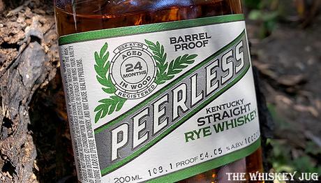 Barrel Proof Rye Whiskey Label