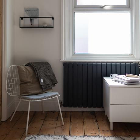 Modern Milano Capri radiator in a Nordic style room