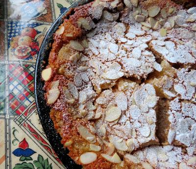 Pear, Almond & Coconut Impossible Pie