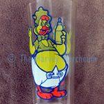 Baby Huey Pepsi Collector Series glass, front/back view.