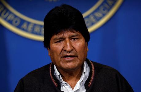 Bolivian President Morales says to resign after fierce election backlash