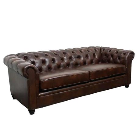 leather tufted settee sofa set design chesterfield