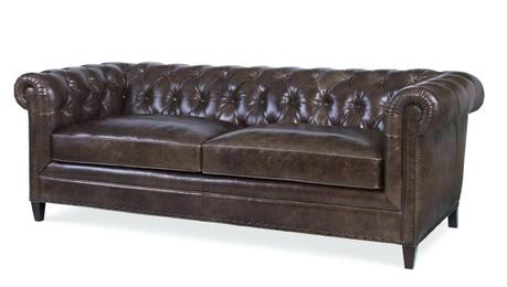 leather tufted settee white button sofa century furniture coffee