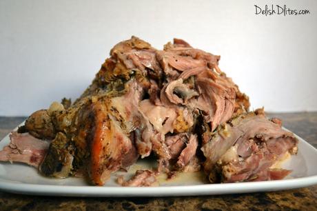 Slow Cooker Pernil (Puerto Rican Roasted Pork Shoulder)