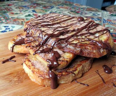 Chocolate & Cinnamon French Toast 