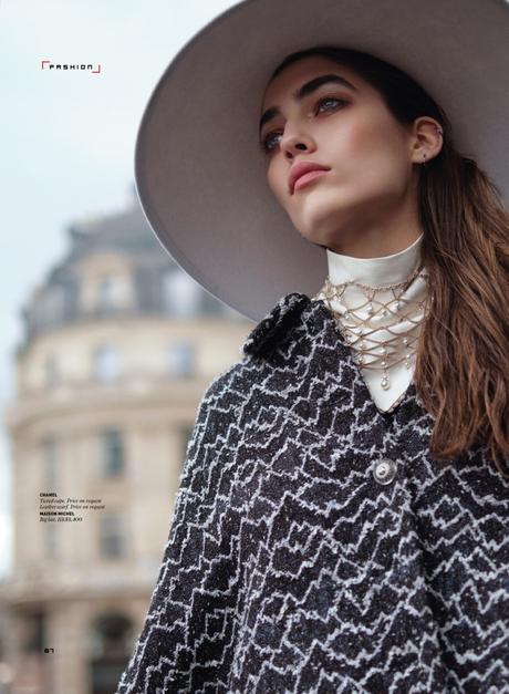 Parisian Chic for STYLE magazine with Polina Horsh by Benjamin Kanarek