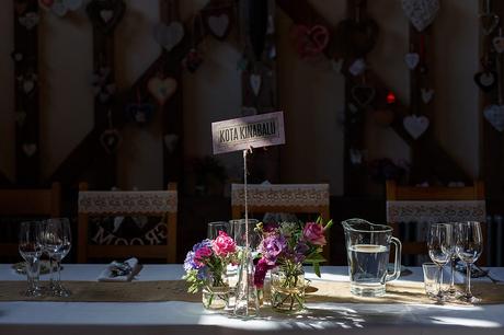a place setting at gate street barn