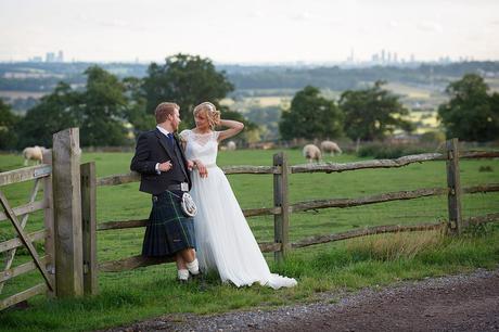 100 Best Barn Wedding Photos bride and groom take a moment out at gaynes park