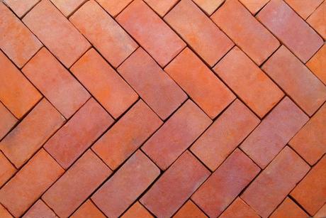 brick tiles floor kitchen brickyard bricks