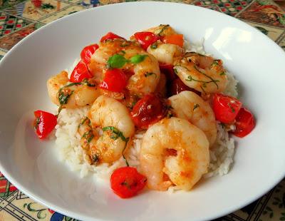 Garlic & Basil King Prawns