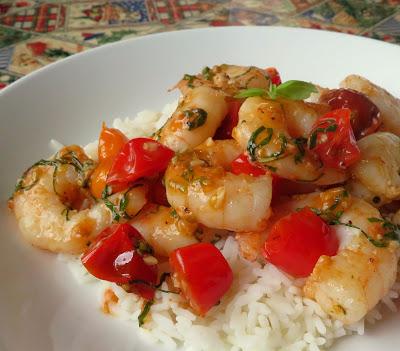 Garlic & Basil King Prawns