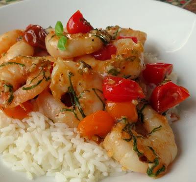 Garlic & Basil King Prawns