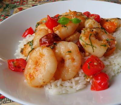 Garlic & Basil King Prawns