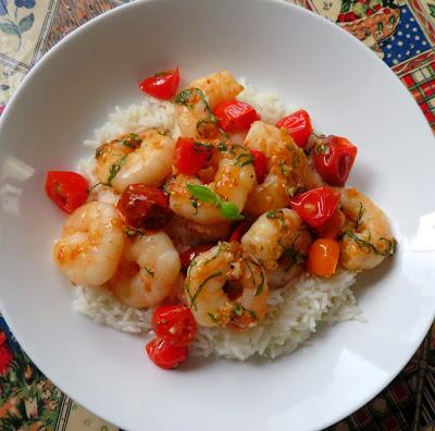 Garlic & Basil King Prawns