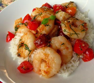 Garlic & Basil King Prawns