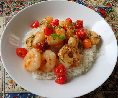 Garlic & Basil King Prawns