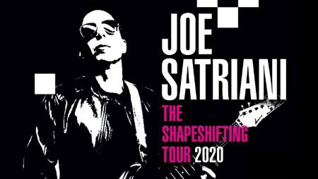 Joe Satriani,: The Shapeshifting Tour dates