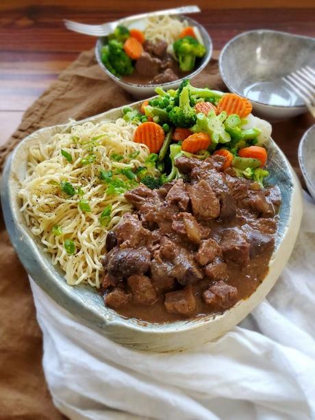 smoked paprika beef stroganoff