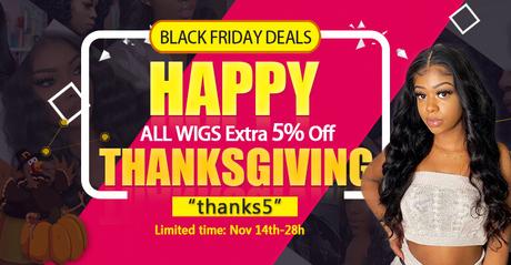 Up to 30% Off: Alipearl Hair Black Friday Sale & Wigs Sale 2019