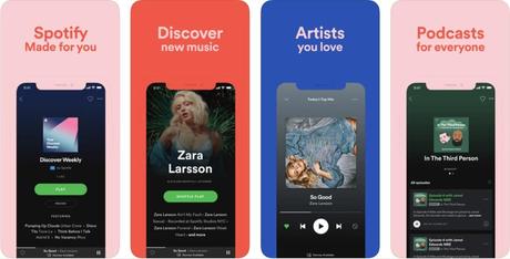 spotify music iphone