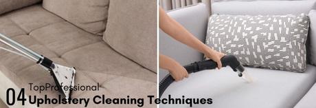 Top Four Professional Upholstery Cleaning Techniques