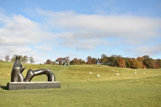 A November walk at the Yorkshire Sculpture Park