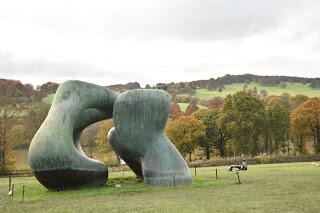 A November walk at the Yorkshire Sculpture Park