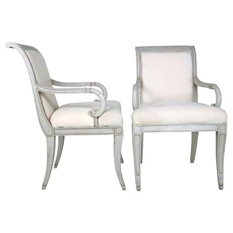 swedish gustavian chairs dining details about century armchairs