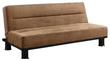 microfiber convertible sofa augustus capes brown