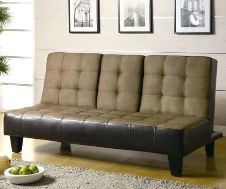 microfiber convertible sofa sectional bed coaster