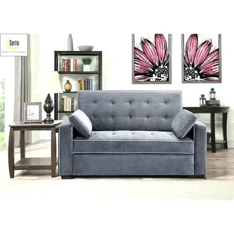 microfiber convertible sofa augustus queen size bed in gray by serta amazing couch memory foam