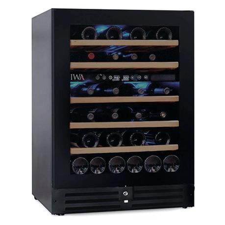 short wine fridge wide loft refrigerator bottle dual zone new